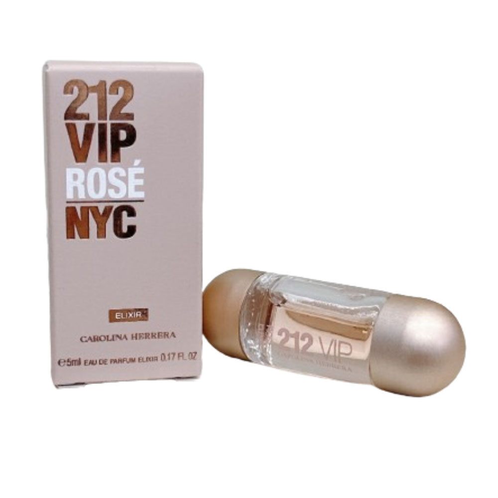 Carolina Herrera 212 VIP Rose Elixir Eau De Parfum Elixir For Women Miniature 5ml