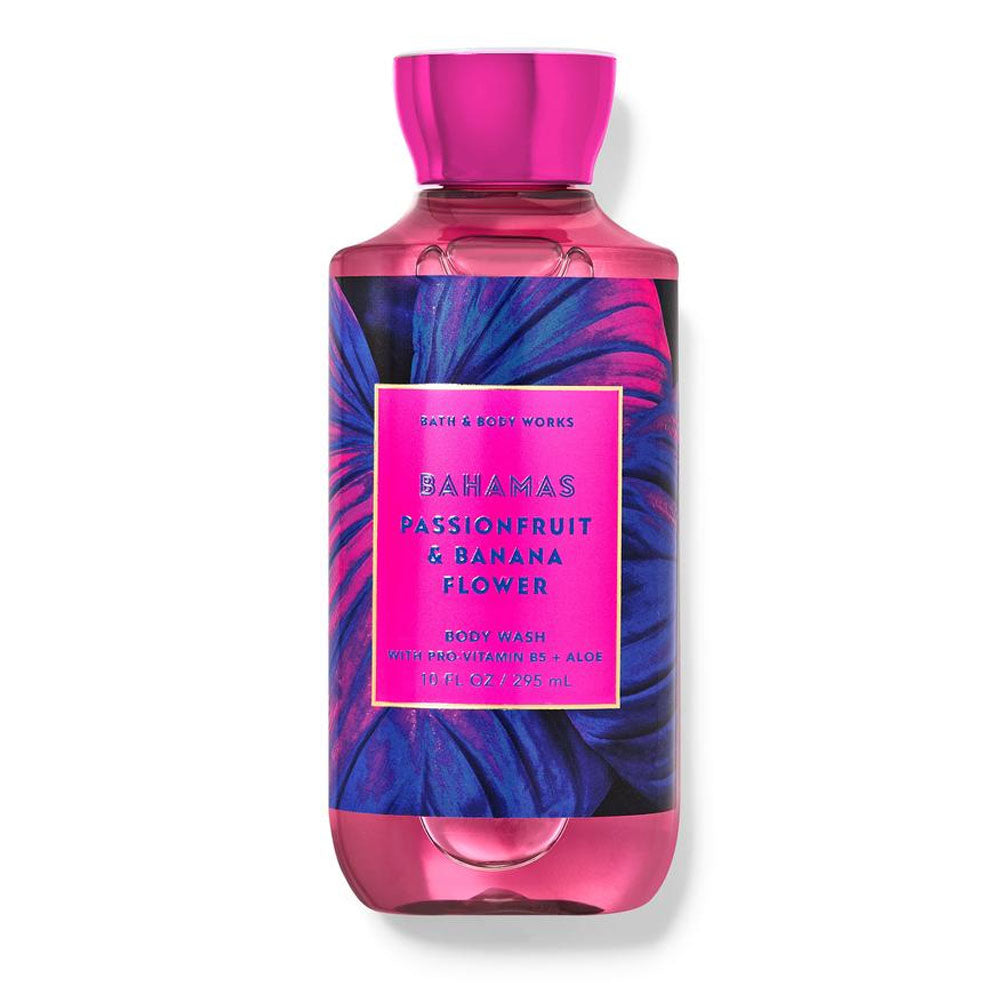 Bath & Body Works Bahamas Passionfruit & Banana Flower Body Wash 295ml