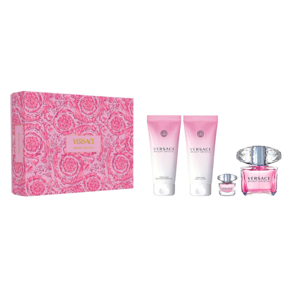 Versace Bright Crystal Gift Set For Women