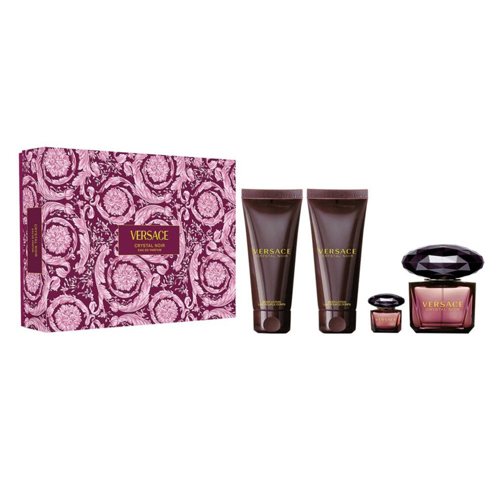 Versace Crystal Noir Eau De Parfum Gift Set For Women