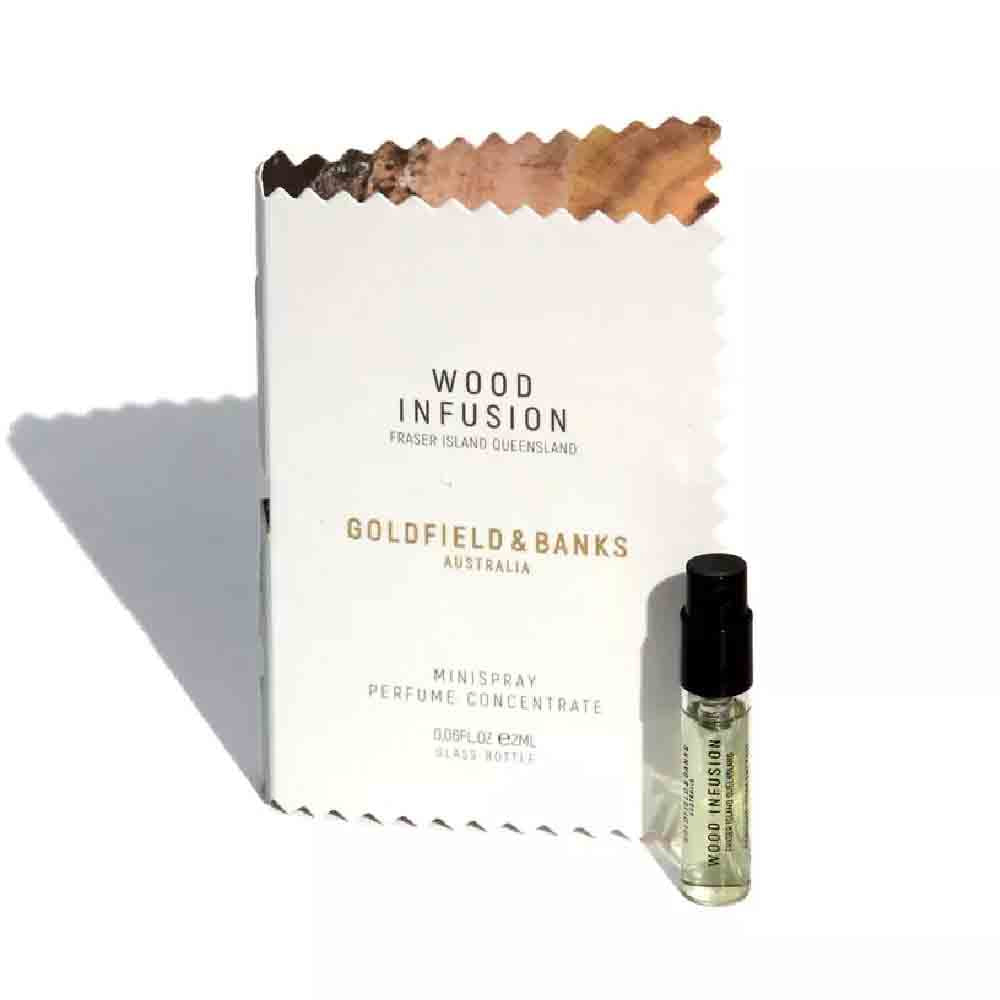 Goldfield & Banks Australia Wood Infusion Parfum For Unisex Vials 2ml