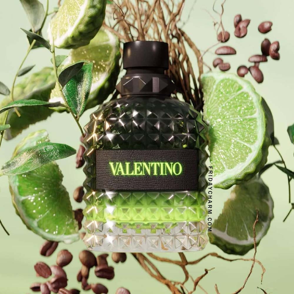 Valentino Uomo Born in Roma Green Stravaganza Eau De Toilette For Men