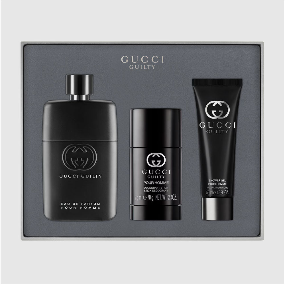 Gucci Guilty Pour Homme Eau De Parfum Gift Set For Men