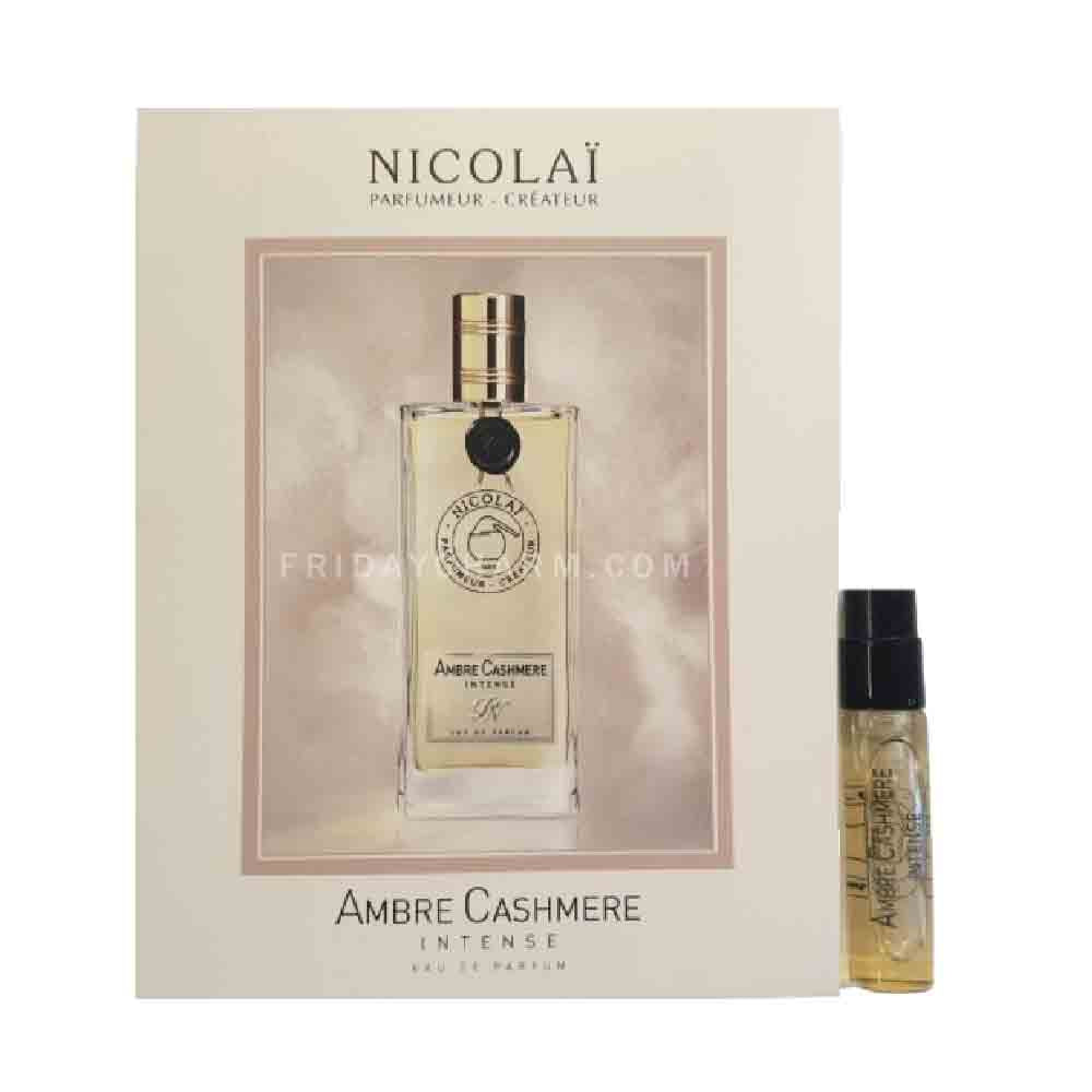 Nicolai Ambre Cashmere Intense Eau De Parfum For Unisex Vials 1.8ml