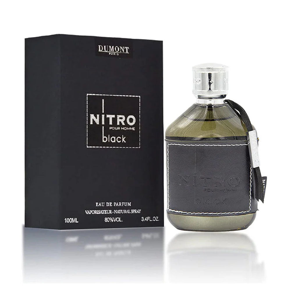 Dumont Nitro Black Pour Homme Eau De Parfum For Men