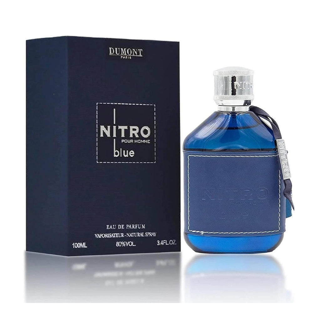 Dumont Nitro Blue Pour Homme Eau De Parfum For Men