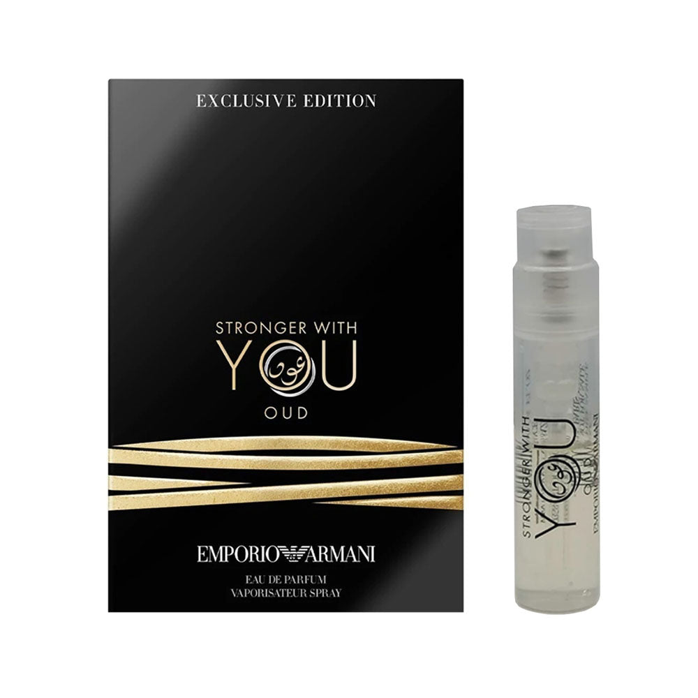 Emporio Armani Stronger With You Oud Eau De Parfum For Men 1.2ml Vial