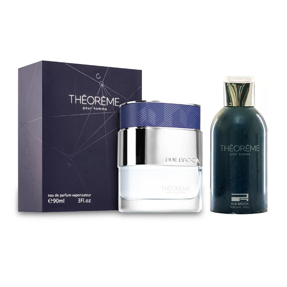 Afnan Rue Broca Theoreme Eau De Parfum & Afnan Rue Broca Theoreme Deodorant Combo(100ml+250ml)