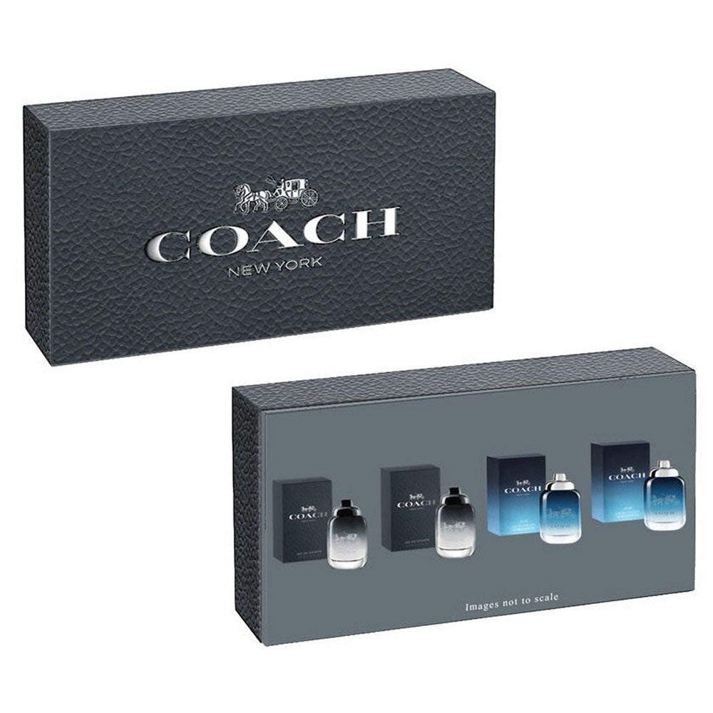 Coach Eau De Toilette 4 Piece Miniature Set