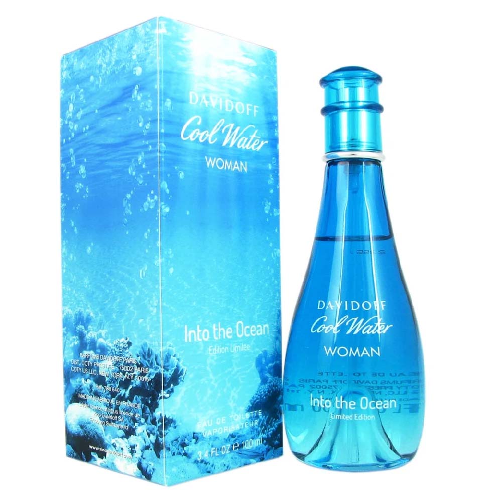 Davidoff Cool Water Into The Ocean Eau De Toilette For Women