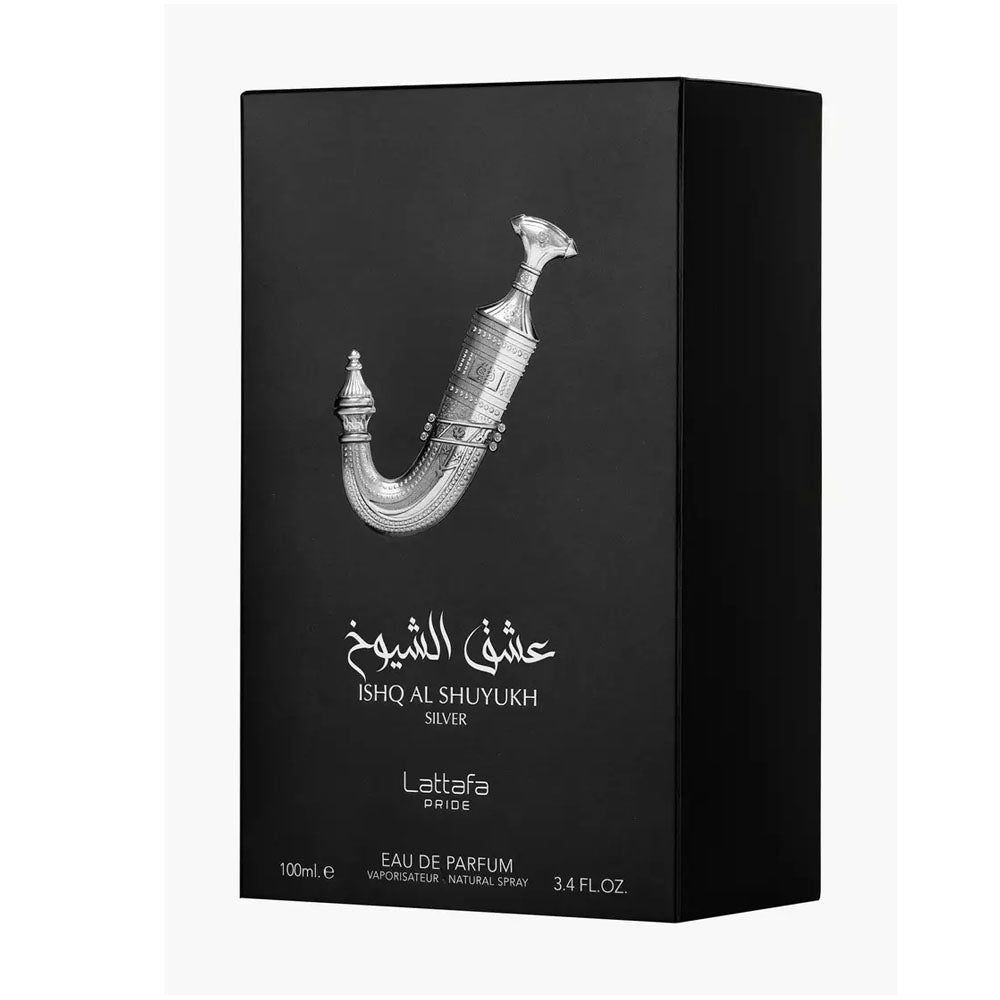 Lattafa Ishq Al Shuyukh Silver Eau De Parfum For Unisex