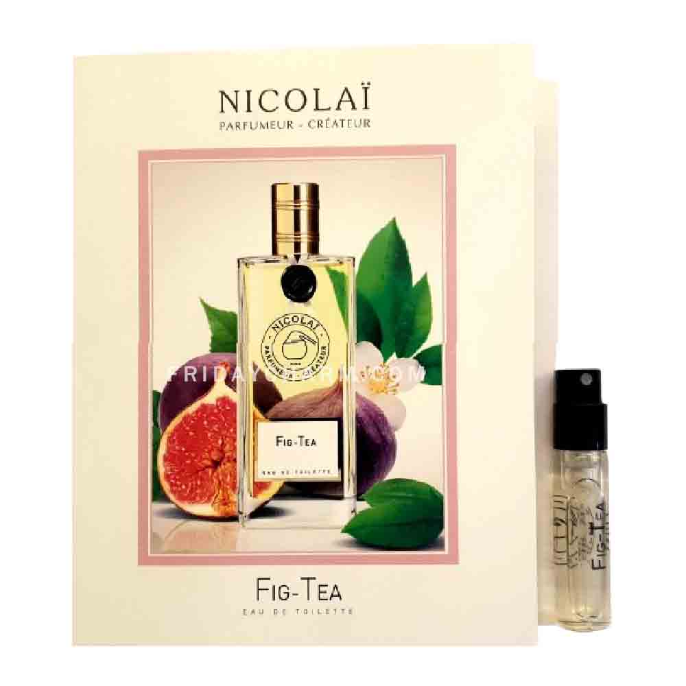 Nicolai Fig Tea Eau De Toilette For Women Vials 1.8ml