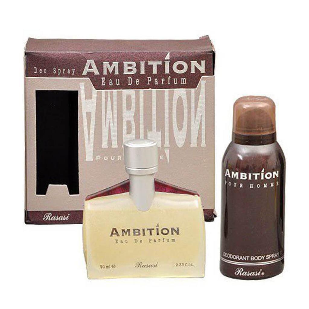 Rasasi Ambition Men Perfume 70ml Deodorant 150ml