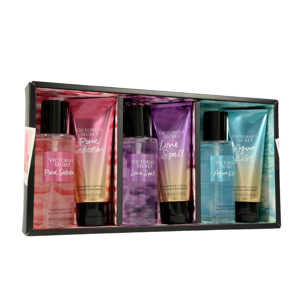 Victoria's Secret Assorted Pack of 6 Mist & Lotion Gift Set - Branded  Fragrance India
